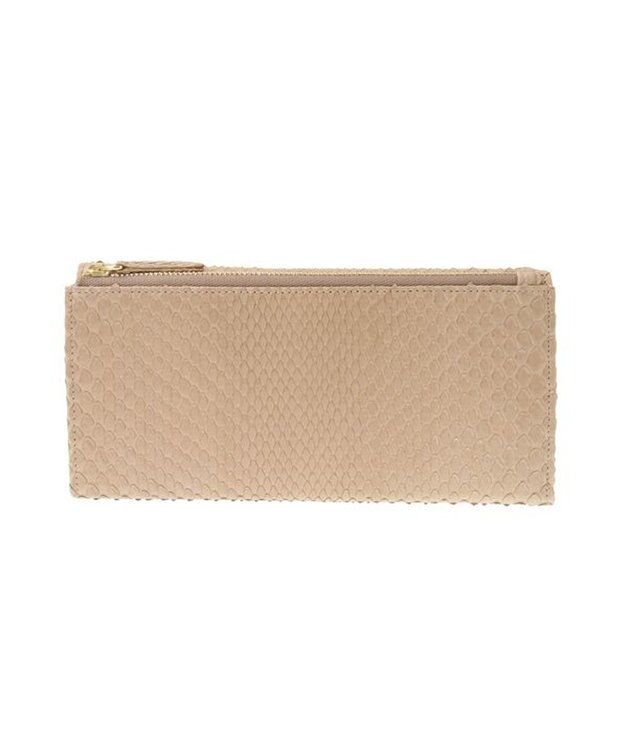 genten グレースパイソン 長財布 ベージュ