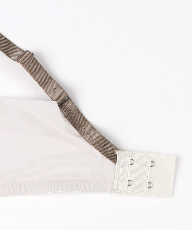 WACOAL ブラジャー 【ハグするブラ】 体温を感知してカラダになじむ 脇高設計 小さく見せる Hカップまで対応 大きいサイズ レディース フルカップ BXB318 /ワコール アイボリー