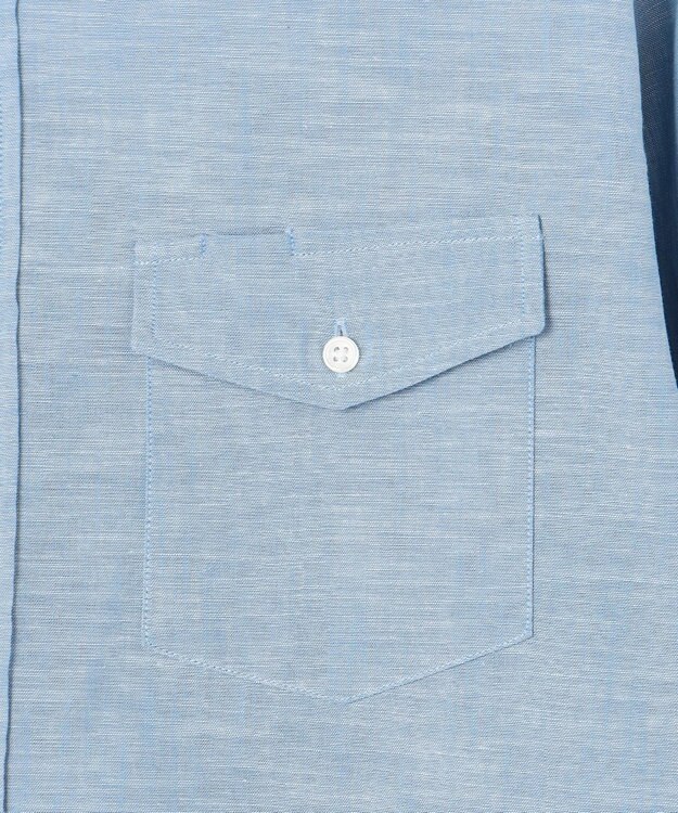 J.PRESS MEN 【WEB・一部店舗限定】アメリカンコットンダンガリーシャツ サックスブルー系