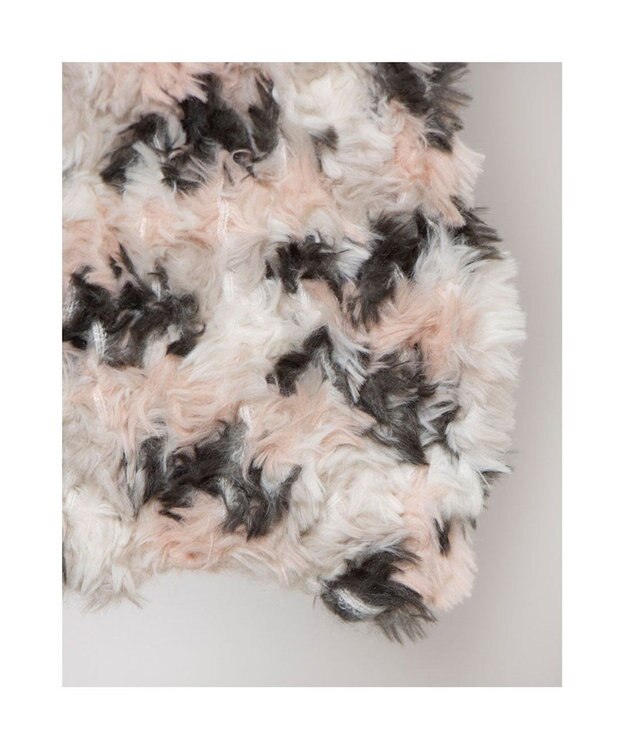 UNBILLION カシュネ cache nez / エコファーカスリニットネックマフラー カーキ