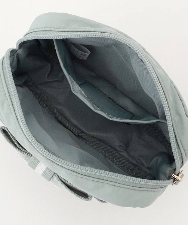 TOCCA 【WEB限定】BICOLOR RIBBON POUCH ポーチ ブルー系