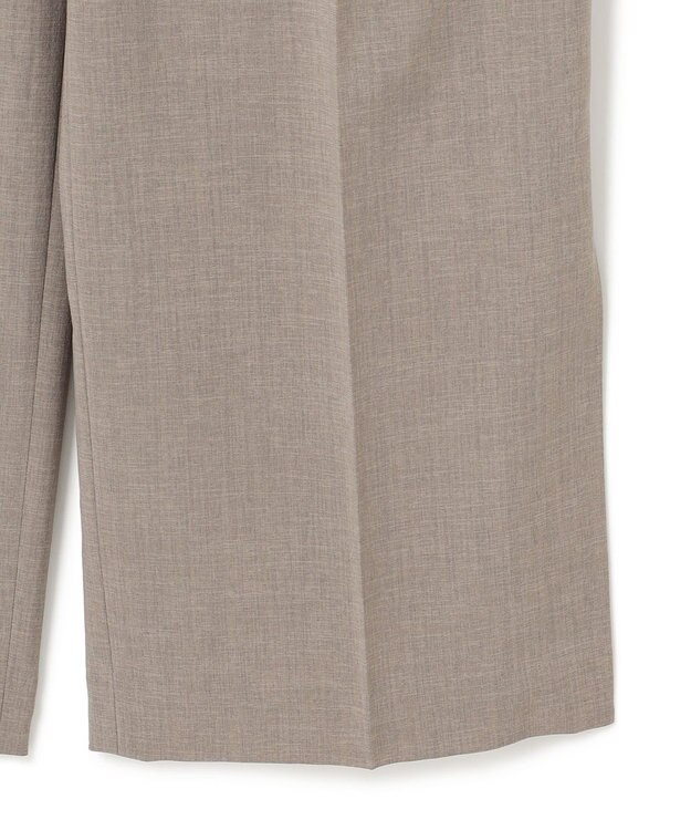 BEIGE， 【洗える/接触冷感/速乾/UVケア対応・Precious ９月号掲載】BATEAU / イージーウエストサイドスリットタックパンツ Taupe