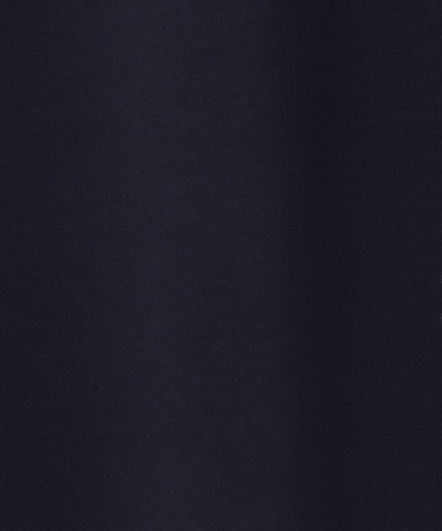 自由区 L 【WEB限定・洗える】マットストレッチダンボールフーディー ワンピース ネイビー