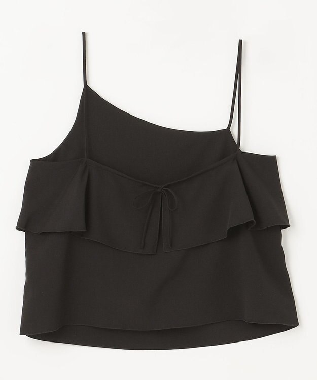 GRACE CONTINENTAL フリルキャミソール ブラック