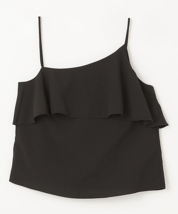 GRACE CONTINENTAL フリルキャミソール ブラック