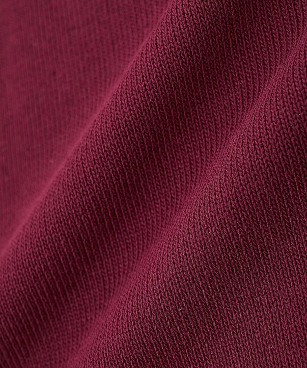 earth music&ecology 袖口スリットスキッパーカーディガン Bordeaux