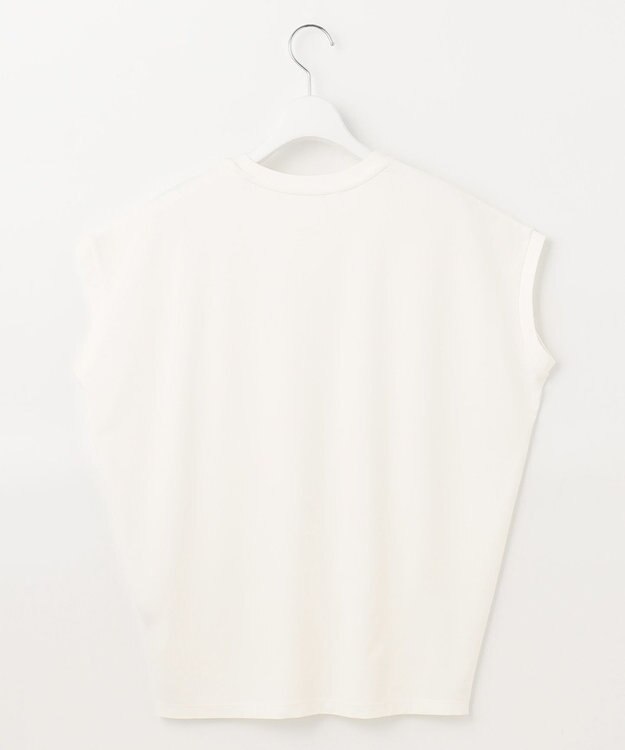 UNFILO 【Oggi 6月号掲載】BEAUTY FORM フレンチスリーブTシャツ ホワイト