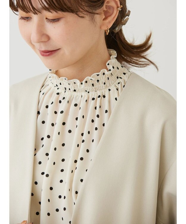 AMERICAN HOLIC ニュアンスジャケット Light Beige