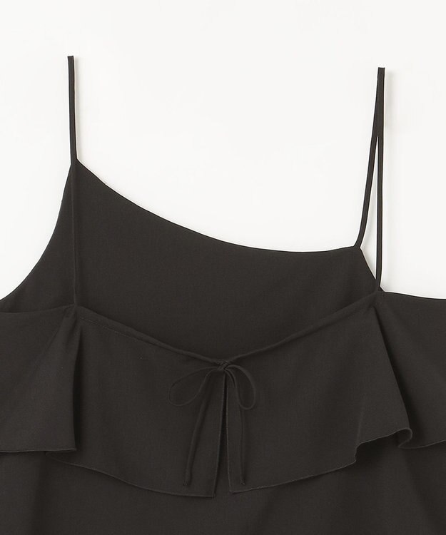 GRACE CONTINENTAL フリルキャミソール ブラック