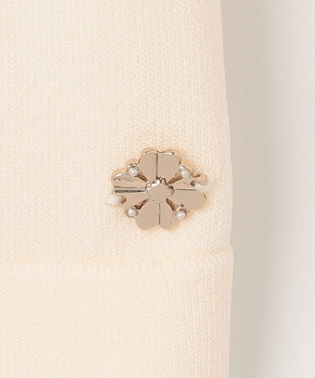 TOCCA 【洗える！】LADY BIRD フーディーボレロ アイボリー系