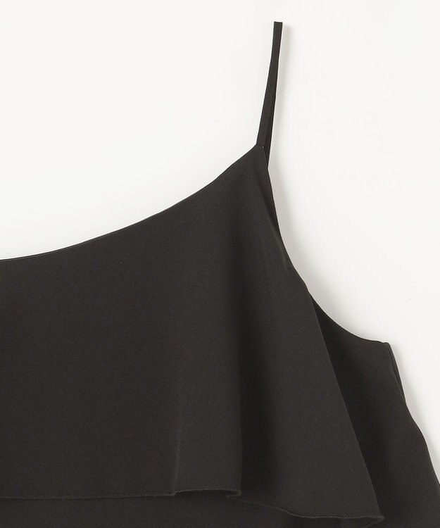 GRACE CONTINENTAL フリルキャミソール ブラック