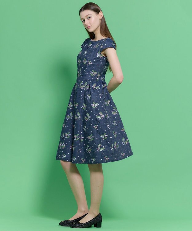 TOCCA OUR LADY'S TEARS ドレス ネイビー系7