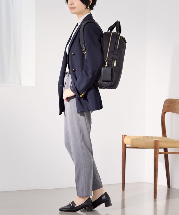 ACE BAGS & LUGGAGE ace. フィッテム レディースビジネスリュック エキスパンド A4 14.0インチPC 68684 エース ブラック