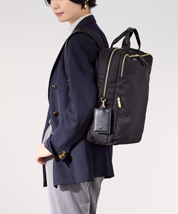 ACE BAGS & LUGGAGE ace. フィッテム レディースビジネスリュック エキスパンド A4 14.0インチPC 68684 エース ブラック