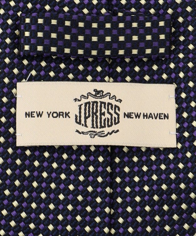 J.PRESS MEN 【VINTAGE JACQUARD COLLECTION】小紋柄 ネクタイ ネイビー系7