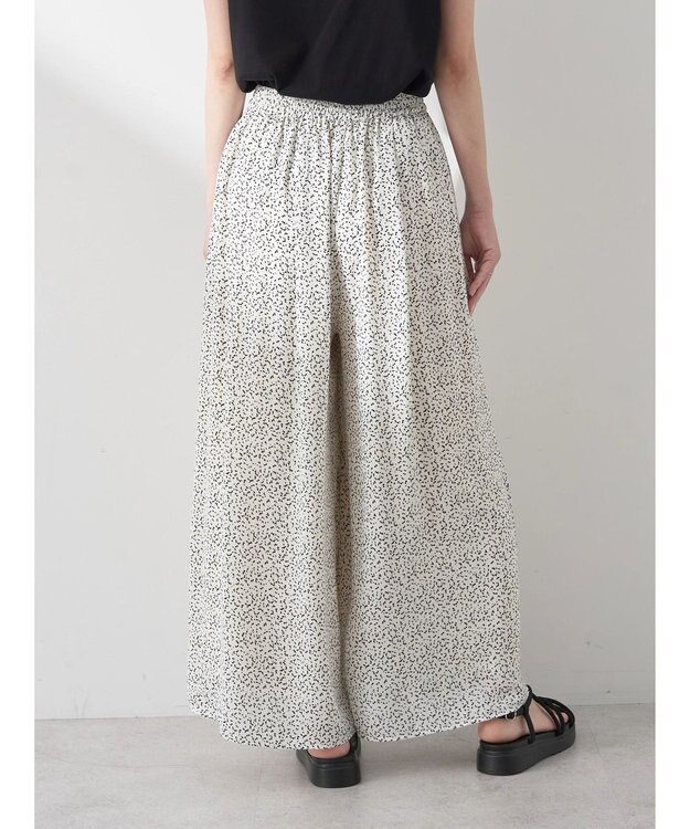 earth music&ecology 選べる丈スカーチョ Flower