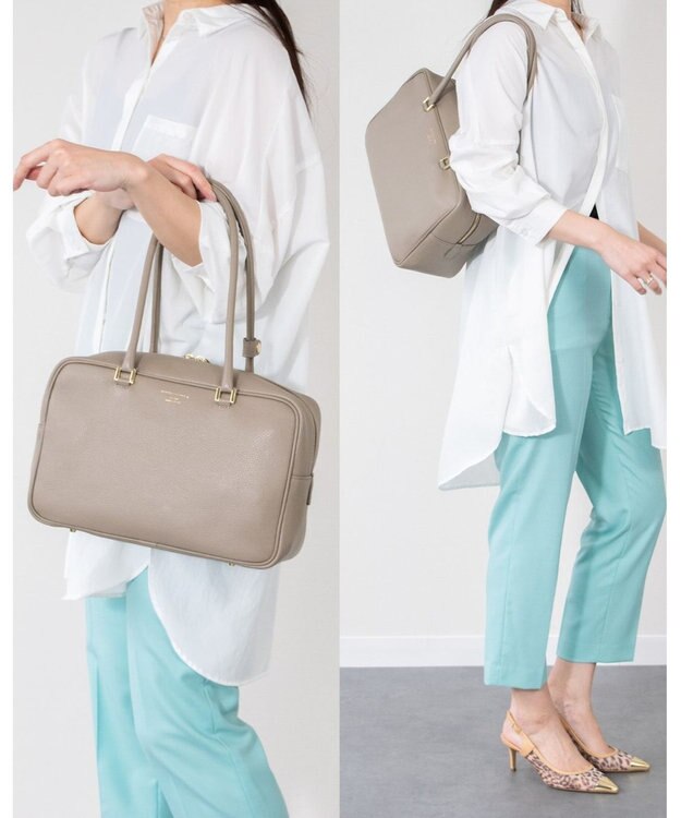 INTER-CHAUSSURES 【CHRISTIAN VILLA】イタリアンレザークラシックボストン オーク