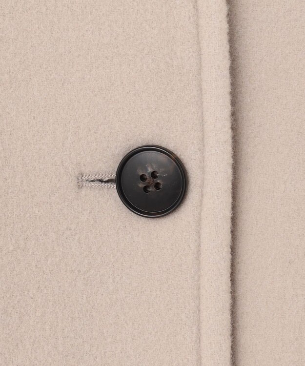 uncrave 【撥水】プルーフ メルトン スタンドネック コート（uncrave STANDARD） グレージュ