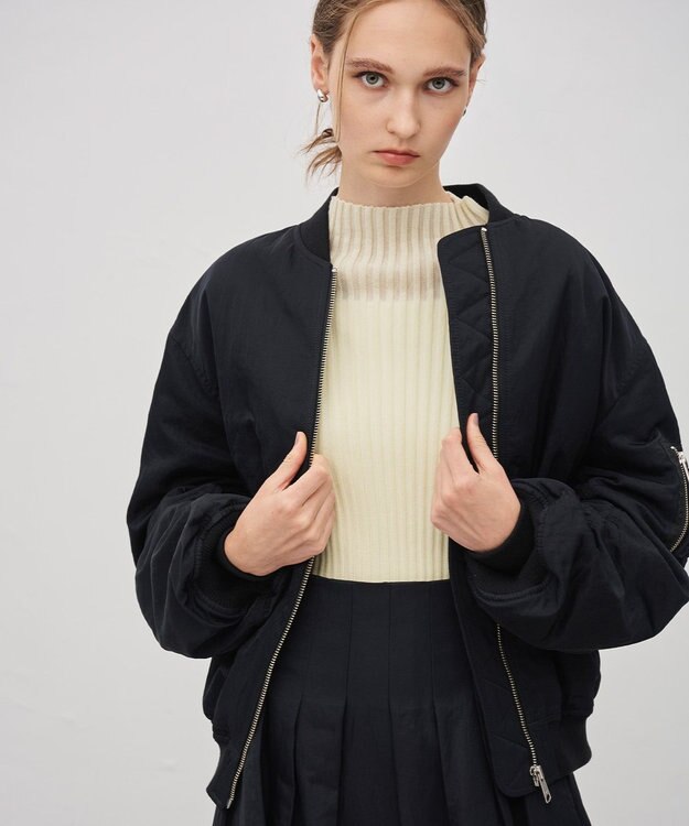 uncrave ヴィンテージタフタ MA-1 ブラック