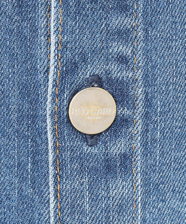 23区 【見上愛さん着用/RED CARD TOKYO×23区】クロップド デニム ジャケット ライトブルー