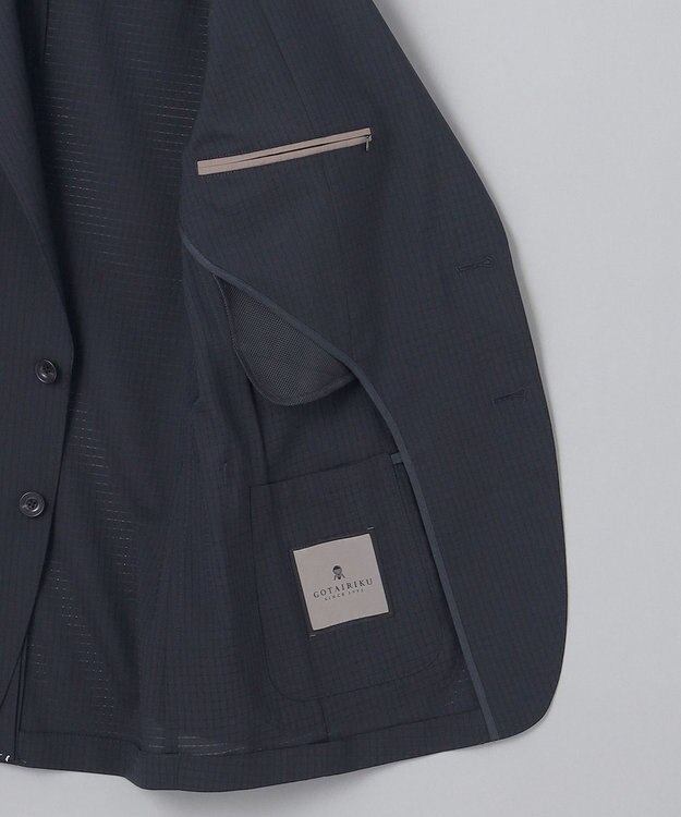 GOTAIRIKU 【AIRY MOVE / セットアップ対応】T/Ｗ Dot Air ジャケット ネイビー系