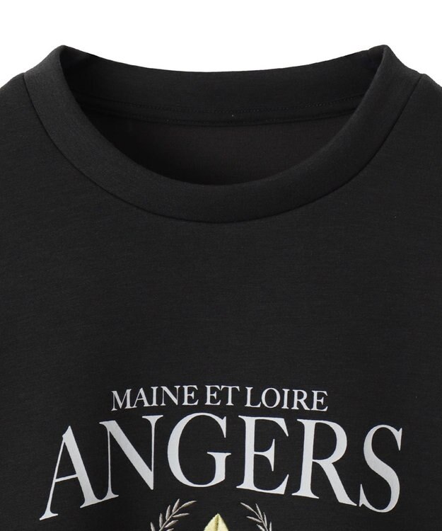 WEGO KEEPWARM　グラフィックプルオーバー ブラック中濃色