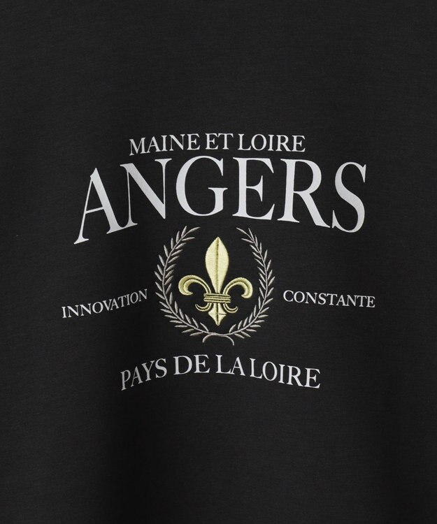 WEGO KEEPWARM　グラフィックプルオーバー ブラック中濃色