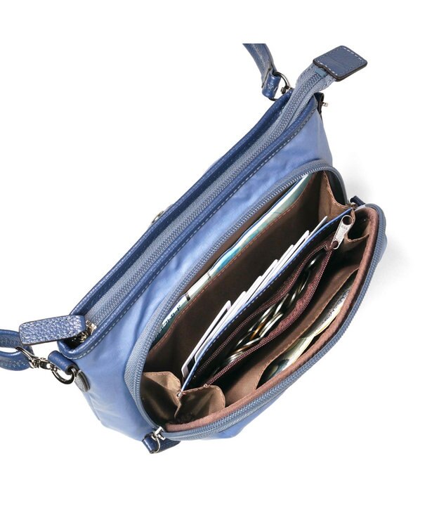 PELLE BORSA お財布ポシェット Alive アライブ 4439 ブルー