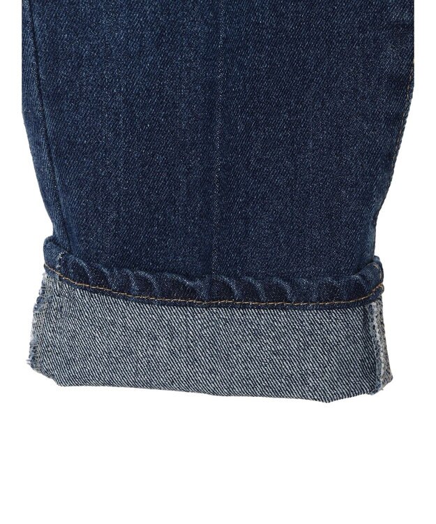 earth music&ecology センタープレスデニムパンツ Indigo