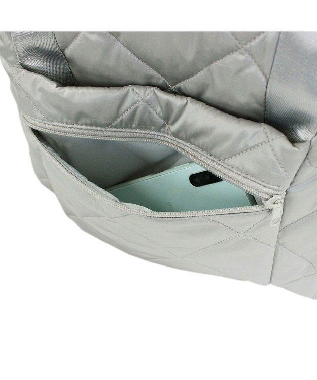 ROOTOTE 1162【大容量:キャリーケース装着可能】SC.グランデボックス.グリスン-A 02：シルバー