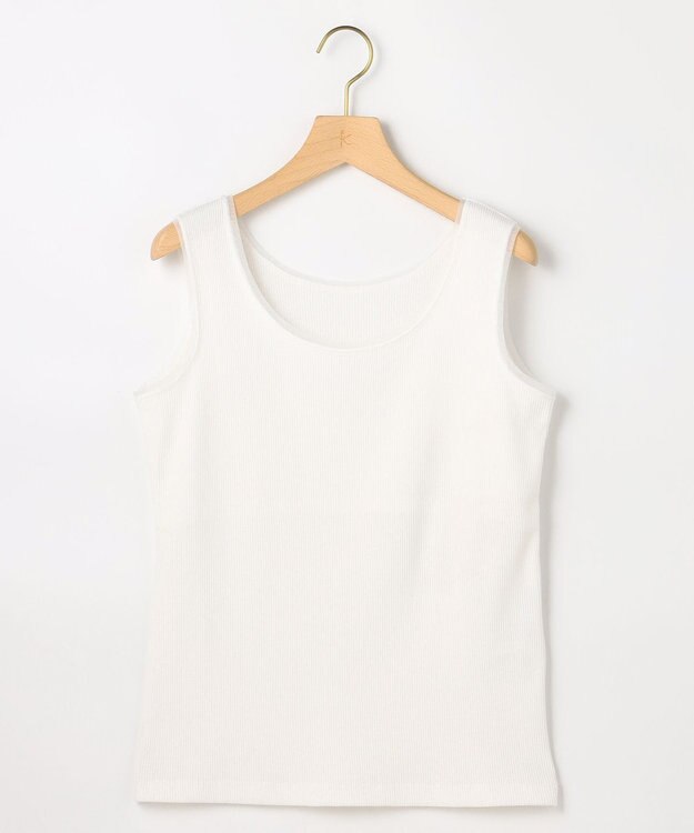 組曲 【先行予約】テレコチュール タンクトップ ホワイト系