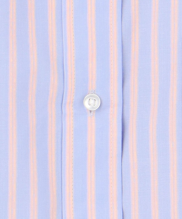 J.PRESS YORK STREET 【WOMEN】コットンタイプライター ショートシャツ サックスブルー系2