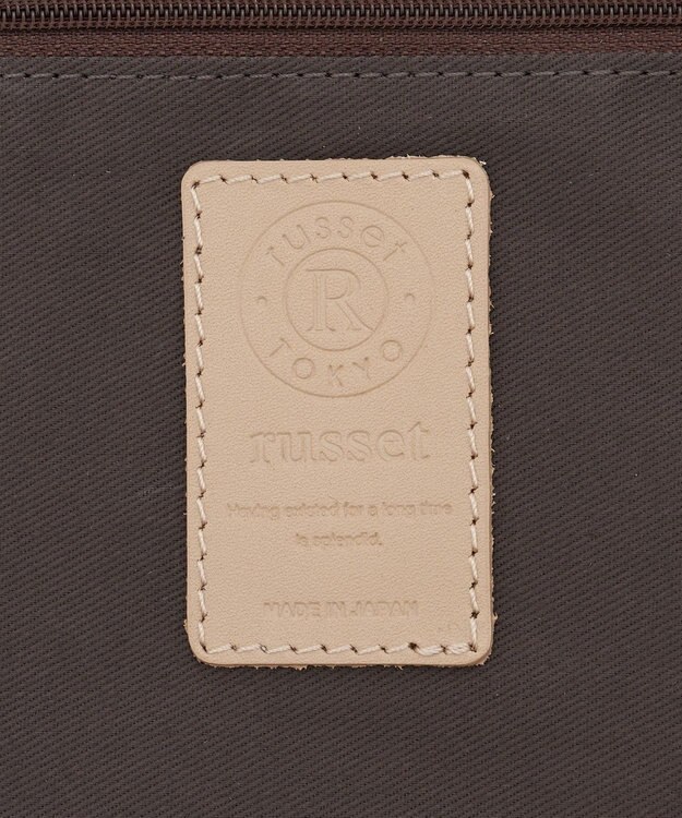 russet 【刺繍モノグラム】デニム2WAYミニボストンバッグ(CE-1773) Indigo