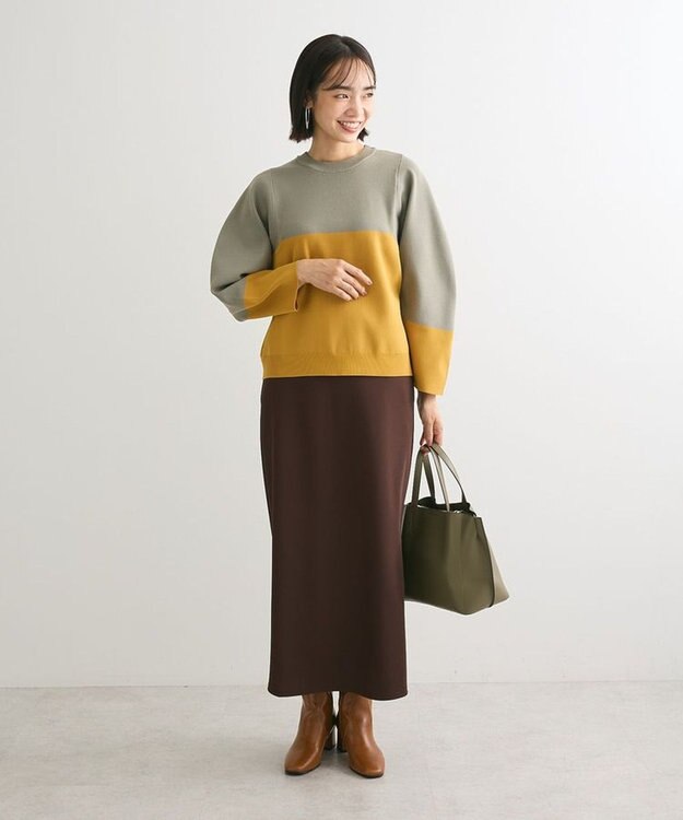 Green Parks ・ｆｕｒｒｙ　ｒａｔｅ　かる～いニットプルオーハ Gray