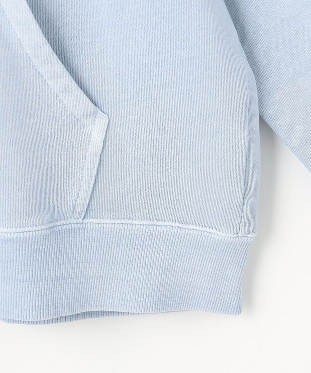 ANY ピグメントパーカー ライトブルー