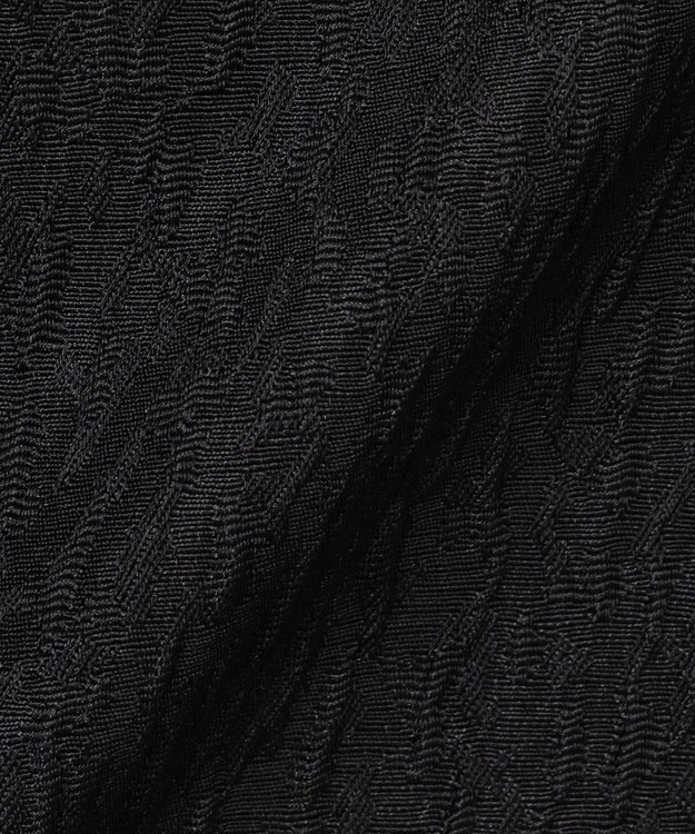 23区 リンクルマトラッセ フレアスカート ブラック系