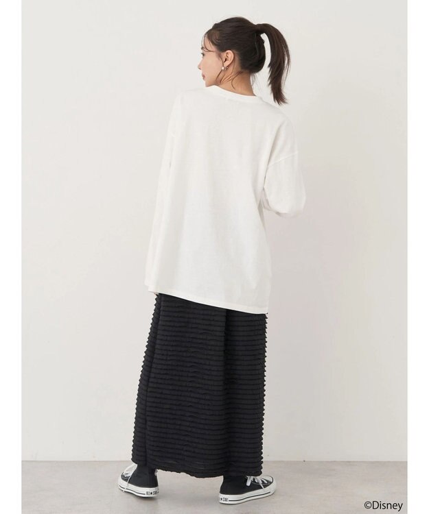 earth music&ecology Ｄｉｓｎｅｙ／フロントダイナロンＴ White