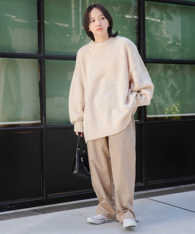 WEGO 【ユニセックス着用ITEM/ウエストゴム/手洗い可】シェフパンツ ベージュその他