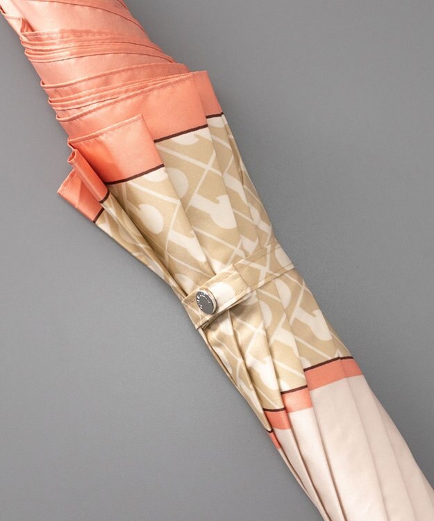 AURORA ゲラルディーニ 耐風ジャンプ式雨傘（長傘) ベージュ