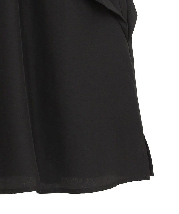 YECCA VECCA フレアブラウス Black