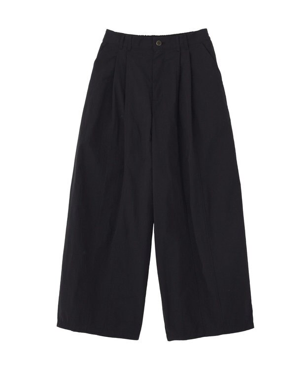 CRAFT STANDARD BOUTIQUE コットンナイロンカーブパンツ Black
