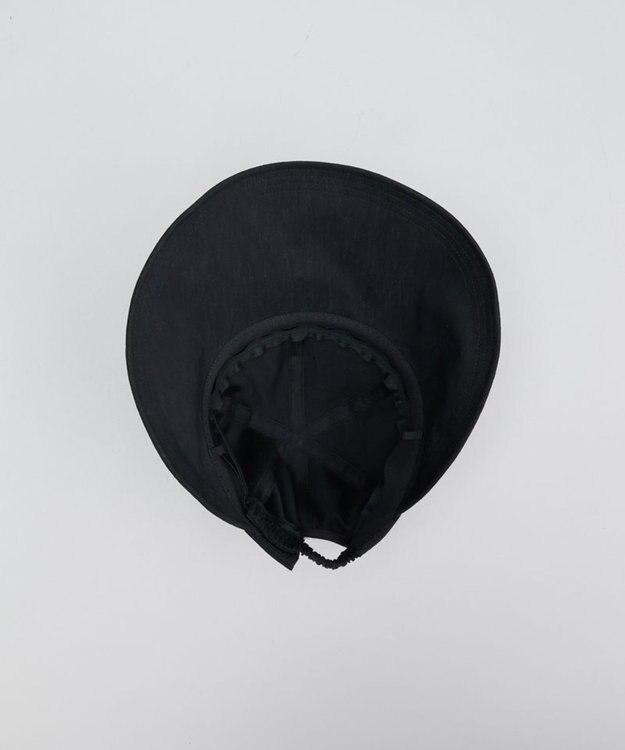 AURORA 【 Beaurance （ビューランス）】サマーシールドリネンジョッキーキャップ ブラック