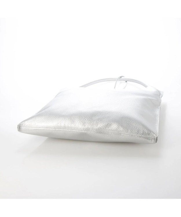 UNBILLION perche / カウレザー裏無し1本手トート シルバー