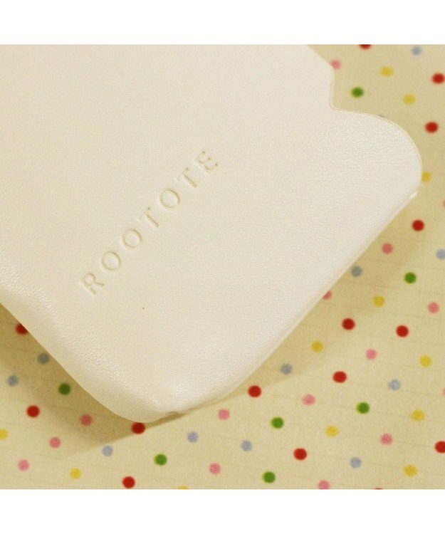 ROOTOTE 1045【ネコ・イヌ】LT.チャーム＆トート-A 01：ネコ・ピンドット