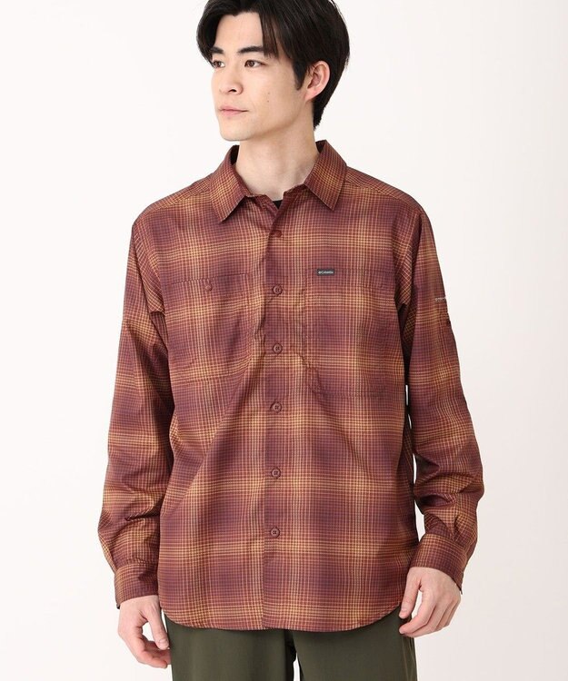 Columbia Columbia/ シルバーリッジユーティリティライトプレイドロングスリーブシャツ /コロンビア Spice Ridge Ombre
