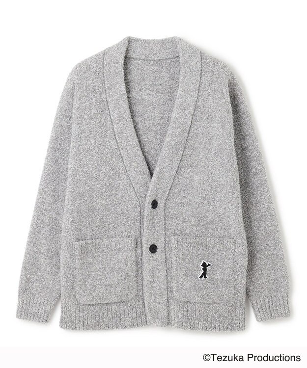 JOSEPH HOMME 鉄腕アトム×JOSEPH HOMME　ONE POINT BOA KNIT CARDIGAN ライトグレー系