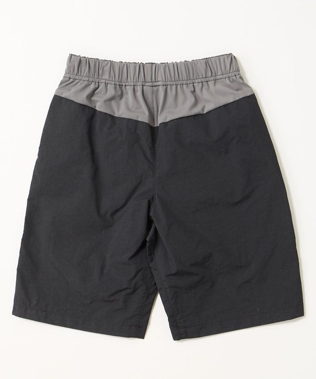 OP／FILA 【SEVEN2】異素材切替ナイロンパンツ ブラック