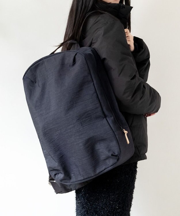 NIZYU KANO FUKUI SIWAナイロンリュック Lサイズ ダークグレー