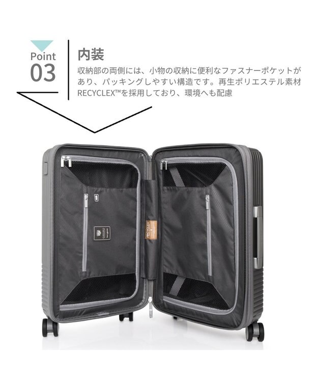 Samsonite サムソナイト スーツケース 35L(/43L)  アピネックス スピナー55 APINEX マットラテ