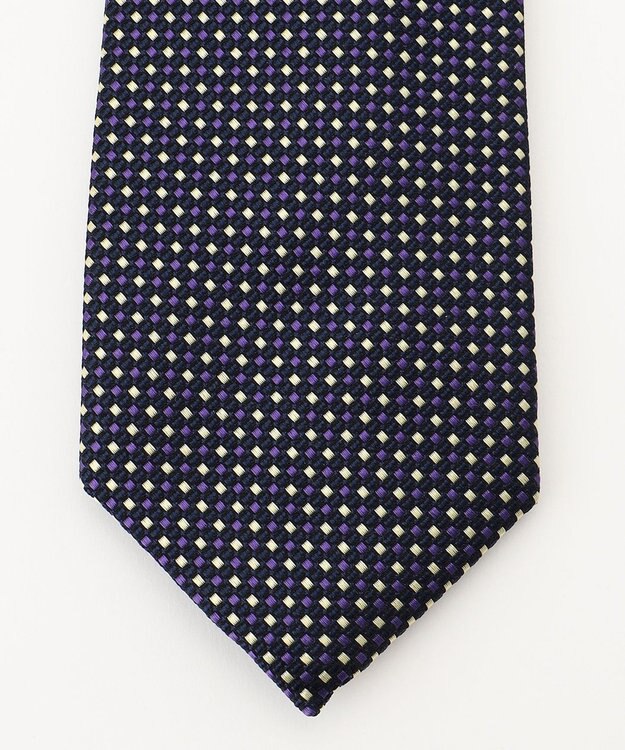 J.PRESS MEN 【VINTAGE JACQUARD COLLECTION】小紋柄 ネクタイ ネイビー系7